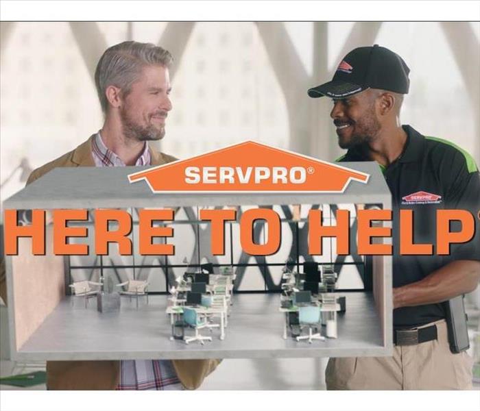 servpro employees cleaning